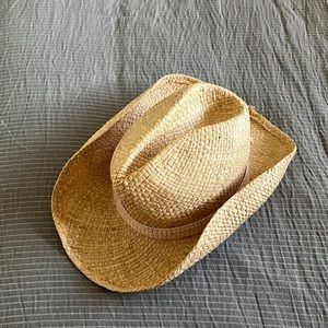 Straw cowboy hat